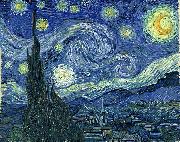 Vincent Van Gogh The Starry Night Spain oil painting artist